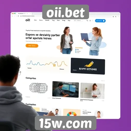 Experiência do usuário no site Oii.bet é aprimorada
